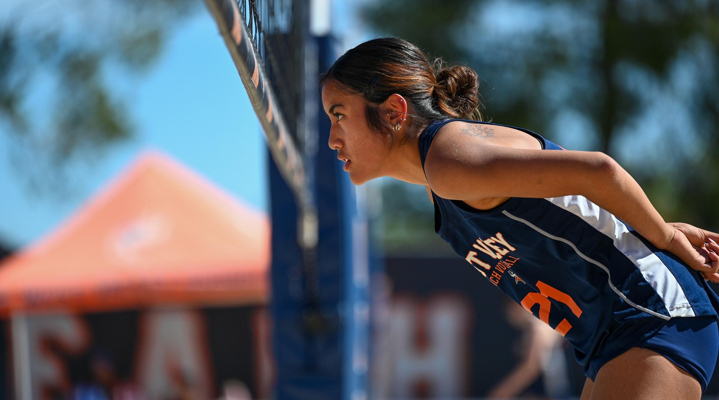 Vikings pick up first conference win in home-opening quad