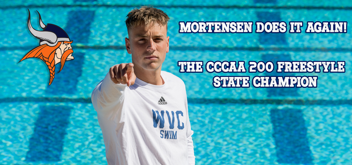 Mortensen pulls away for 200 Free state title win