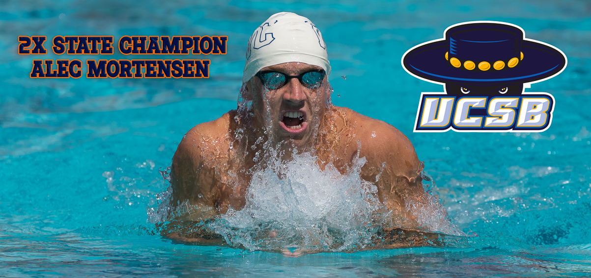 2X state champion swimmer Alec Mortensen signs with UC Santa Barbara