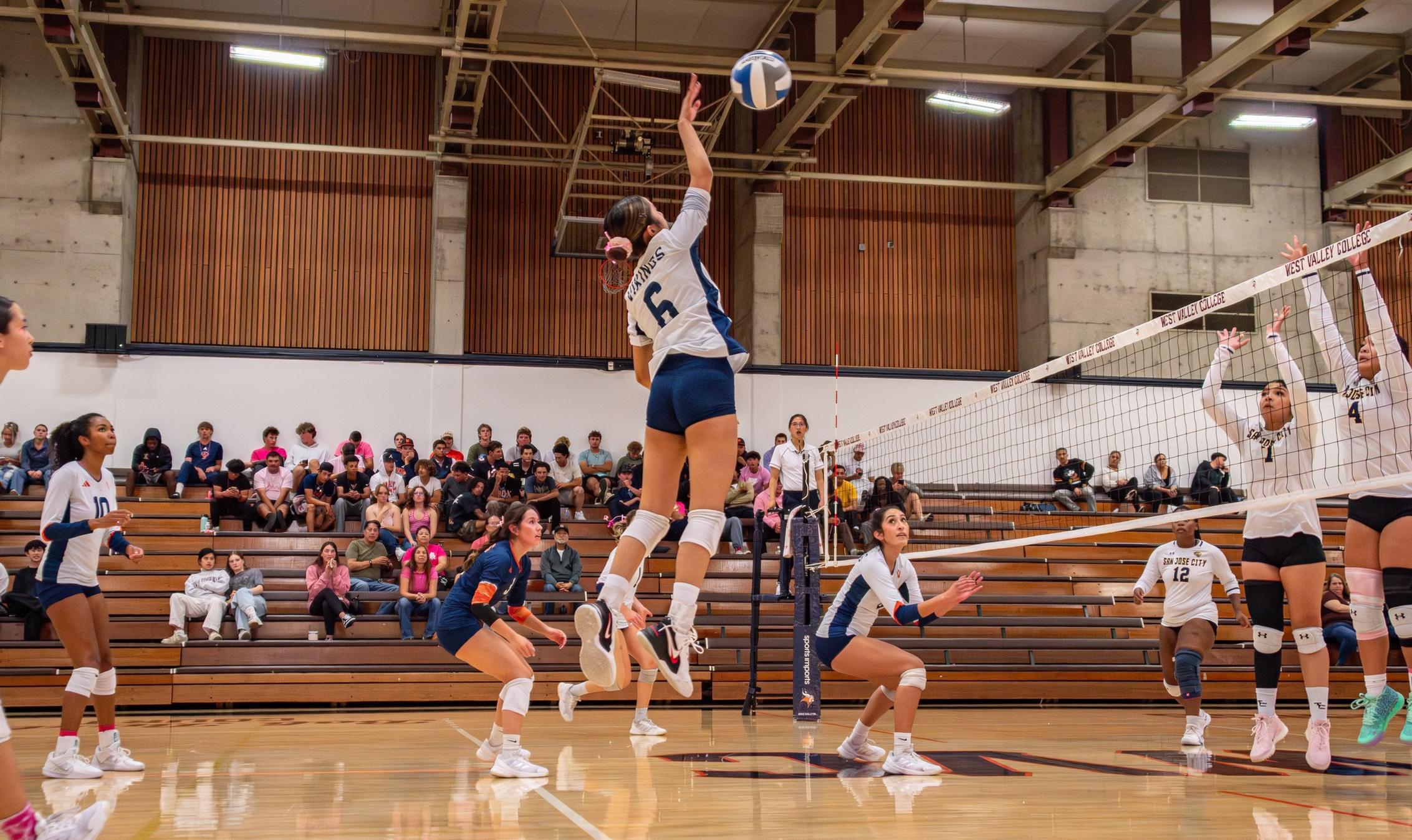 West Valley Dominates CCSF, Breaks Program Record in Three-Set Win